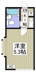 ミキコーポ新所沢の物件間取画像